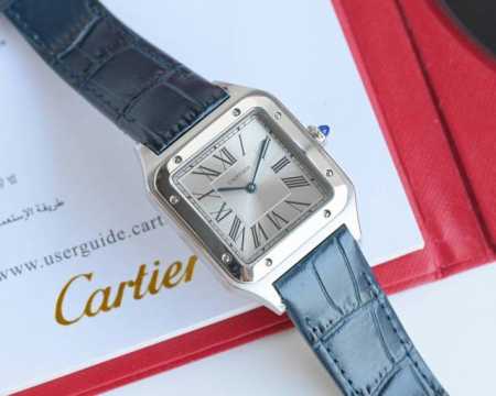 Taiwan factory latest version of Cartier Montaigne Santos oversized thin manual - Click Image to Close