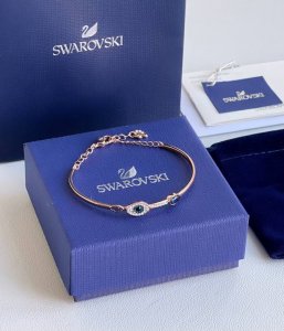Timeless Classic Swarovski's Evil Eye Bracelet This Rose Gold Bracelet Symbolize