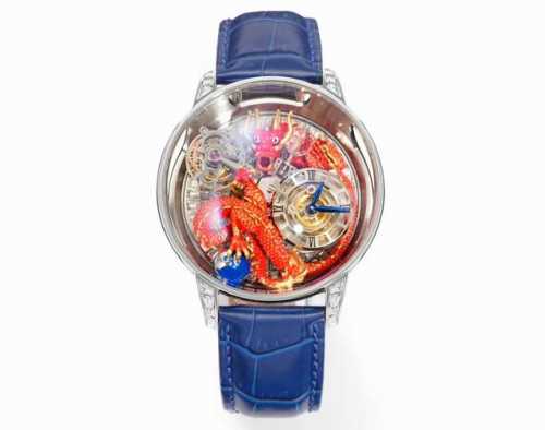 Tourbillon movement, an exquisite gallery on your wrist! Jacob & Co. Celestial D