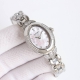 Vca Van Cleef & Arpels four-leaf clover three-flower mother-of-pearl diamond ear