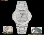 The closest to the authentic 8.3mm fully diamond-encrusted Nautilus!!! E7 Factor