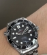 I just bought this Omega Seamaster 300 black steel watch from a watch shop last