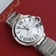 Af Cartier Ballon Bleu men's 42mm mechanical watch has arrived. It features an o