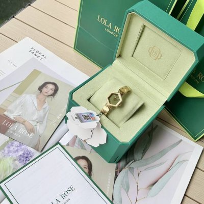New Product Lola Rose Honeycomb Series Niche Luxury High-End Women's Watch This