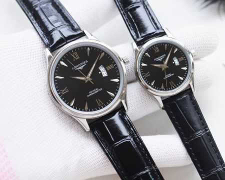 White Case with Gold Case and 20mm Steel Strap Brand: Longines Type: Couple's Wa - Click Image to Close