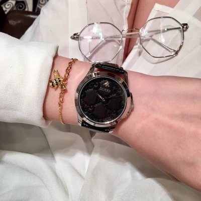 Gucci-Gucci Little Bee Women's Watch Original imported quartz movement 316L stai