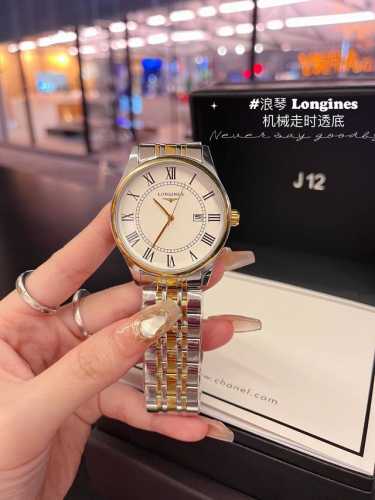 New Longines classic men's mechanical watch, the overall design of the watch is