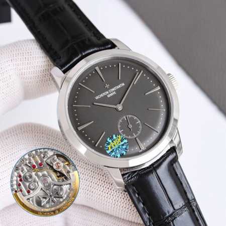 White Shell, Gold Shell, Diamond 50 Vacheron Constantin Heritage Series Men's Wa - Click Image to Close