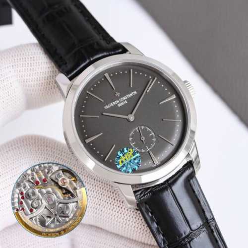 White Shell, Gold Shell, Diamond 50 Vacheron Constantin Heritage Series Men's Wa