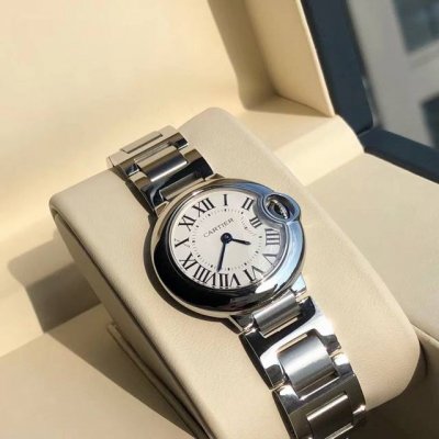 Cartier Channel Goods! Women's Quartz Watch, 28Mm, Now Available! One Of The Hot