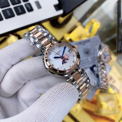 Actual Shot Longines Heart Moon Series Moon Phase Ladies Watch Taiwan Factory Us