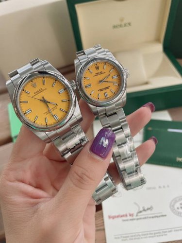Rolex Oyster Perpetual New Model Arrives In Candy Dial Color, Each One As Beauti