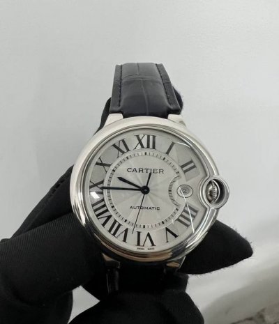 Cartier Ballon Bleu Series W69012Z4 Men's Automatic Mechanical 42mm Stainless St