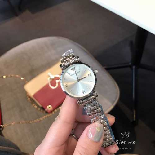 Armani Romance, a lifelong love. This shimmering bracelet, inlaid with exquisite