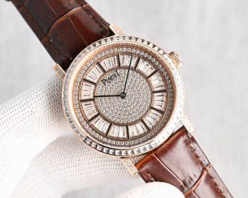 White Diamond & Gold Diamond Tw Factory Piaget Plaget Count's Fine Jewelry Watc