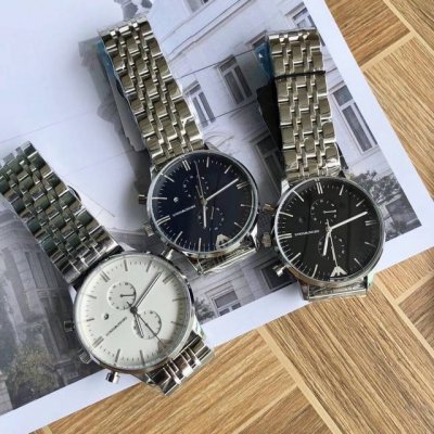 Original Armani Model: Ar038 Tempered mineral glass Strap: 316L stainless steel