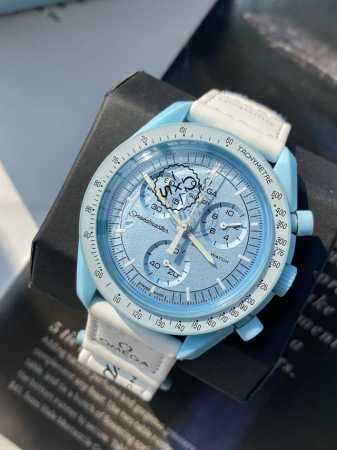 the Closest Thing To Youth Is Owning This Co-Branded Moon Watch Omega X Swatc - Click Image to Close