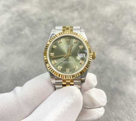 Rolex Perpetual Datejust Ladies' 31mm! Powered by a Tianjin Seagull mechanical m - Click Image to Close