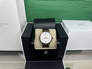 Iwc Portofino Men's Ultra-Thin Fully Automatic Mechanical Movement Italian Textu