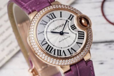 Af The Cartier 33mm Blue Balloon watch has been transformed. continues its legen