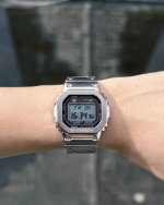 Bought a Casio G-Shock Gmw-B5000 (silver brick). Its well-proportioned square a