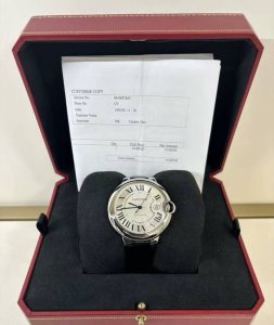 Cartier Blue Balloon series automatic mechanical movement date display calendar