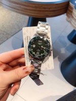 Longines Conquest Water Overlord case size 41X12mm. The 316 case is flawless, wi