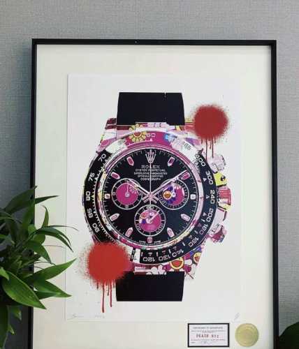 To show the actual picture of the work, the frame style About delivery: It will