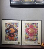 Death Nyc signed print, limited to 100 editions Ap, random edition number Minima