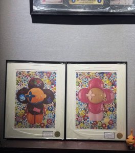 Death Nyc signed print, limited to 100 editions Ap, random edition number Minima