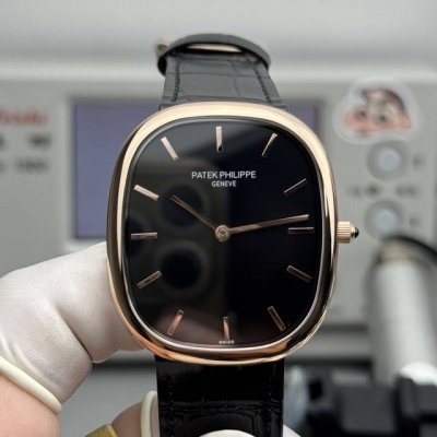 White-gold black crown + 50 Pp New Patek Philippe 5738 5 01 34.5