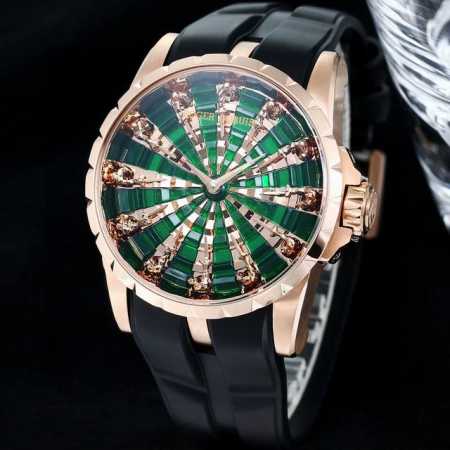 Roger Dubuis Excalibur Knights of the Round Table watch, 45mm x 15.7mm. Breakin - Click Image to Close