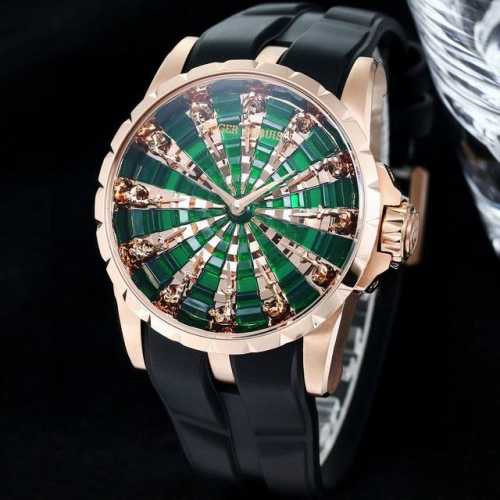 Roger Dubuis Excalibur Knights of the Round Table watch, 45mm x 15.7mm. Breakin