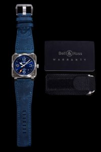 Br Bell & Ross BR 03-93 GMT5 Movement: Imported self-winding mechanical movement