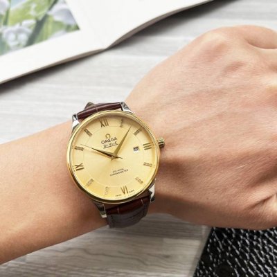 Gold Case + 20Mm Steel Bracelet 20 Latest: Omega Three-Hand Design Type:Premium