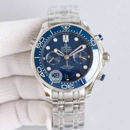 Omega Ot's new Seamaster 300m 44mm chronograph watch. Tvs Factory1-1's exclusive - Click Image to Close