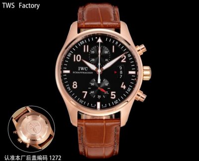 Tws Factory Iwc Spitfire Pilot's Watch Chronograph, correcting all the shortcomi