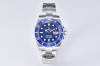 Clean Factory's 40mm Submariner Platinum and Blue Submariner 116619 series has b