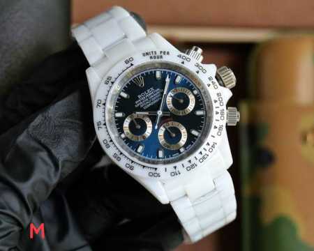 Rolex Daytona series ceramic case size 43mm sapphire glass Japanese multi-functi - Click Image to Close