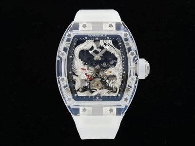 The Chinese Style Is Strong On The Wrist. Rm 57-01 Dragon And Phoenix Tourbillon