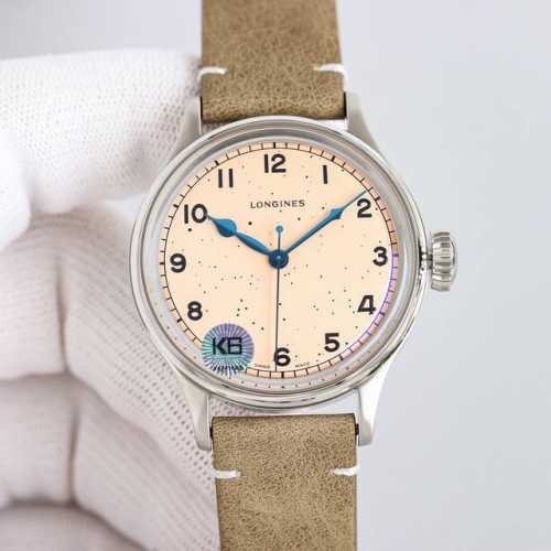 Mma Factory's new Longines "Little Freckles" series watch features a 38.5mm stai