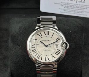 Cartier Ballon Bleu Automatic Mechanical Movement Date Display Waterproof Simple