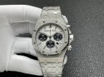 Real photos Omf Audemars Piguet Ap Royal Oak series new frosted gold 26240 model