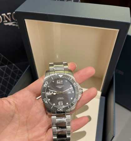The Longines Conquest grey dial dive watch is so high-end! [Thumbs up][Thumbs up - Click Image to Close
