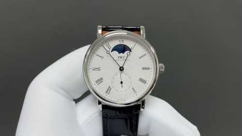 Tw Factory. IWC's most dazzling star, the IWC Long Kinetic Moon Phase Expert. Th