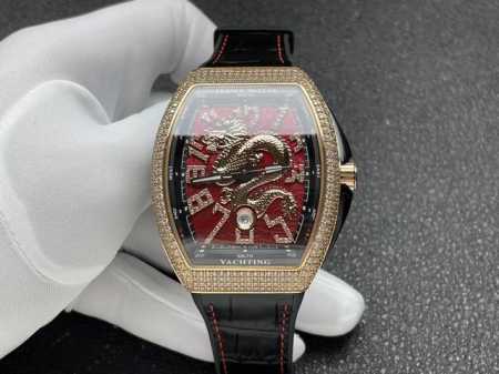 Abf Franck Muller upgraded version V45 Vanguard Dargon King Chinese Dragon Lumin - Click Image to Close