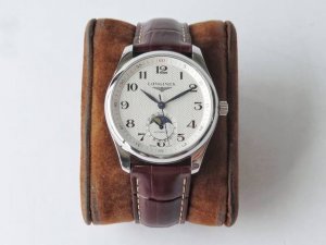 Gs's masterpiece, the Longines Master Collection L2.909.4.78.3 Moon Phase watch,