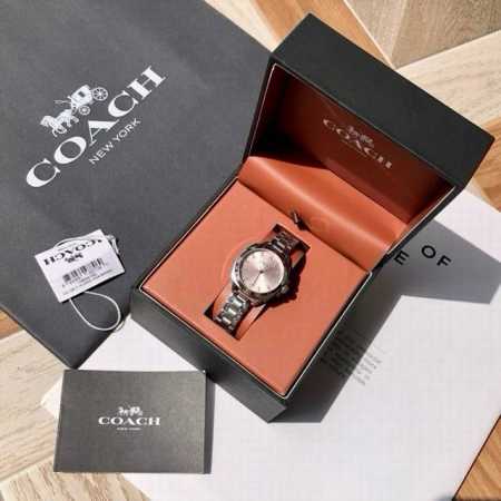 Coach Tatum quartz women's watch features exquisite and dazzling artificial crys - Click Image to Close