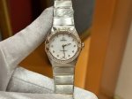 Omega Constellation Series Women's Imported Swiss Quartz Movement 316L Gold And