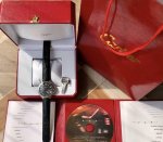 When I first received the Cartier watch, its substantial weight gave me a sense